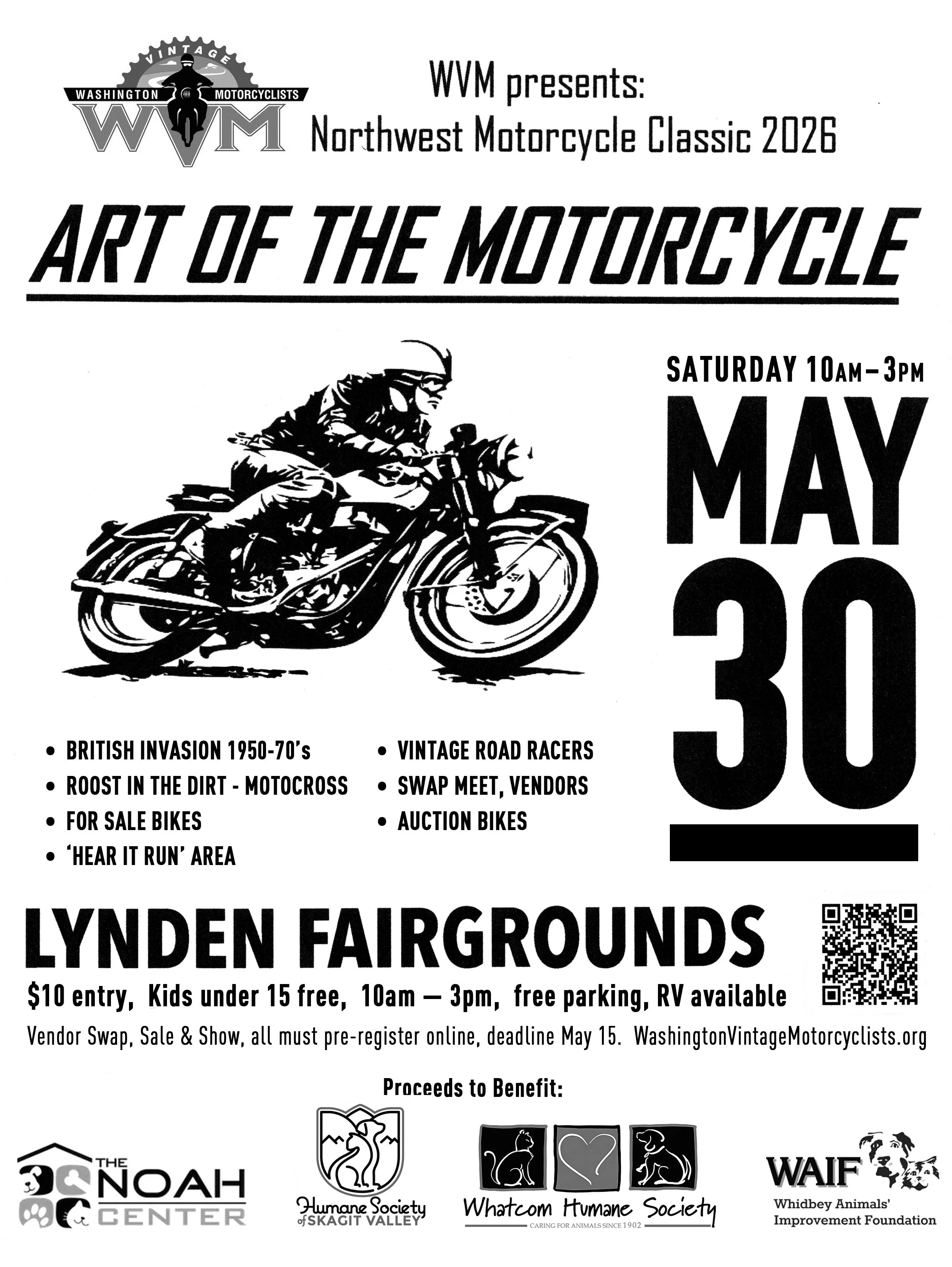 Art of the Motorcycle 2026 — Washington Vintage Motorcyclists